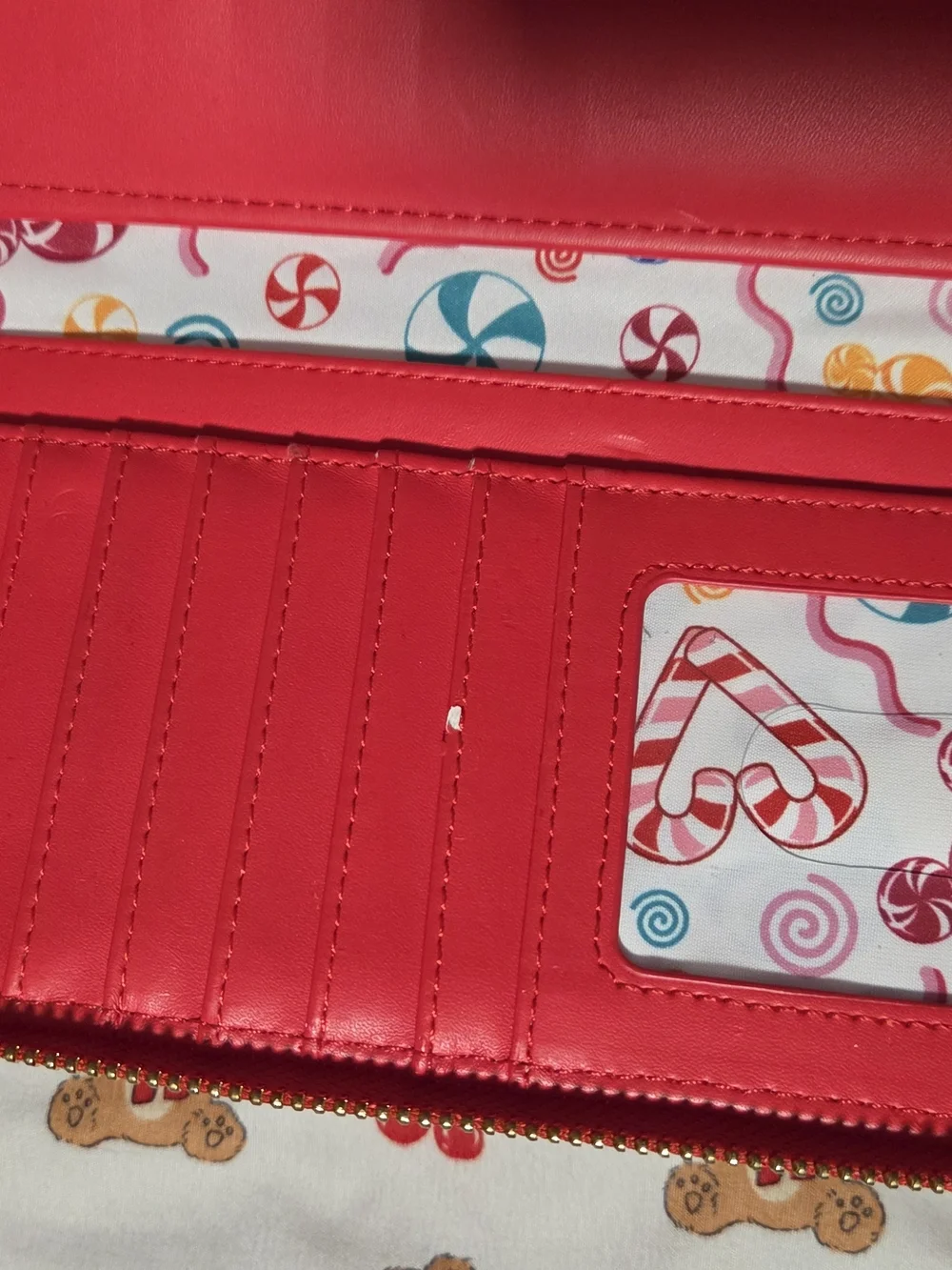 Loungfly X Disney Gingerbread Print Wallet